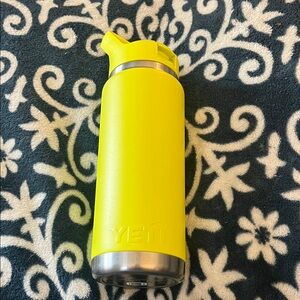 YETI Bright Yellow Insulated Bottle